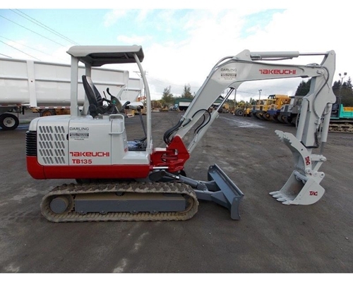 Product picture Takeuchi Tb135 Compact Excavator Parts Manual Download (sn 13510004 And Up)